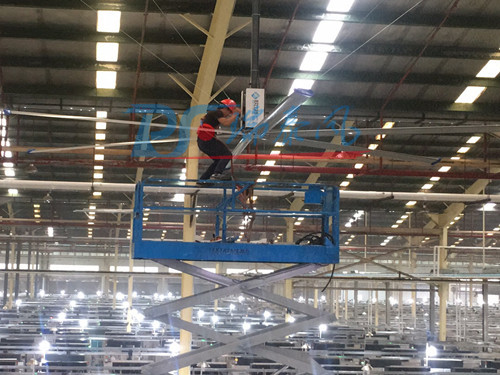 為什么高大型廠房更適合安裝大型工業(yè)吊扇？瑞泰風(fēng)環(huán)?？照{(diào),冷風(fēng)機(jī)